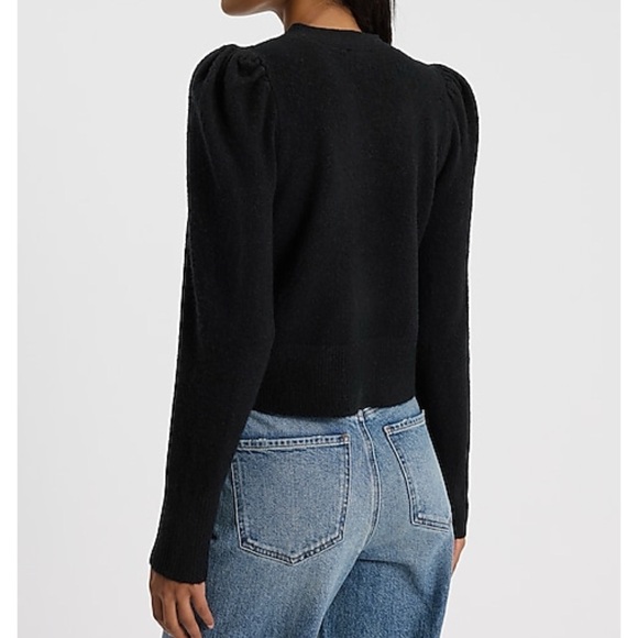 Express Rhinestone Bow Cardigan - Picture 3 of 9